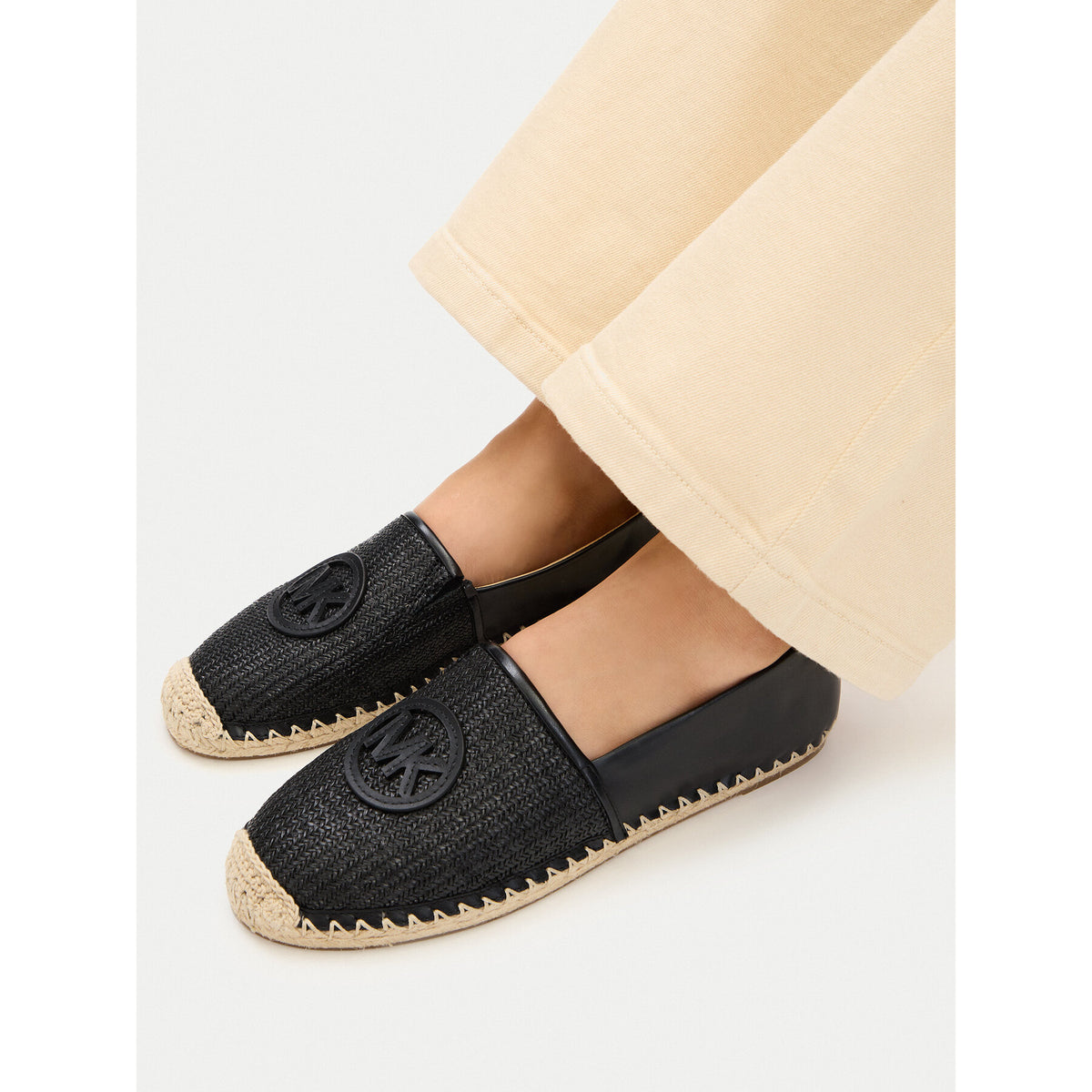 MICHAEL Michael Kors Еспадрили Kenzie Espadrille 40S6KZFP2D Черен