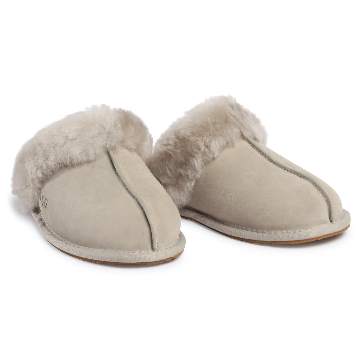 Ugg Пантофи W Scuffette II 1106872 Сив
