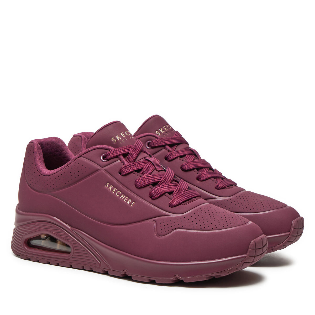 Skechers Сникърси Uno Stand On Air 73690/PLUM Бордо