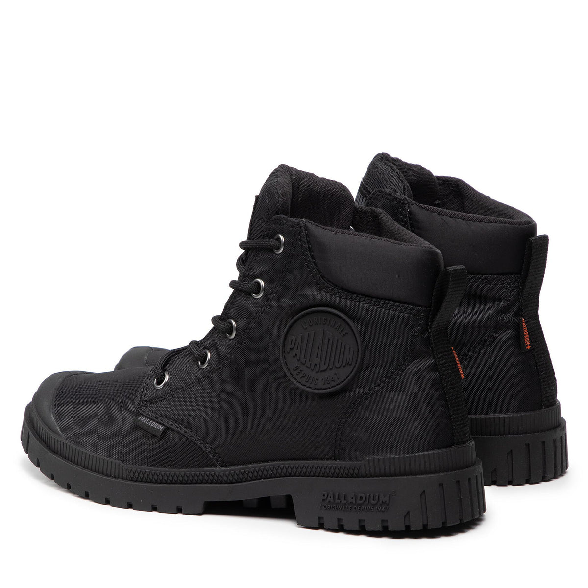 Palladium Туристически oбувки Pampa Sp20 Cuff Wp+ 76835-008-M Черен