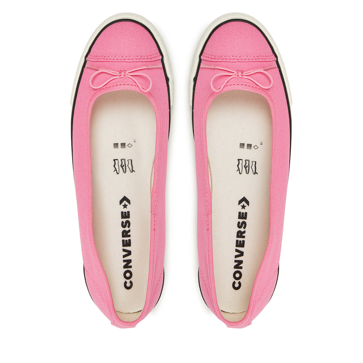 Converse Балеринки Chuck Taylor All Star Dainty Ballerina A16212C Розов
