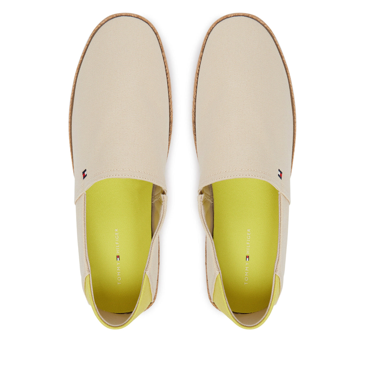 Tommy Hilfiger Еспадрили Core Hilfiger Espadrille Textile FM0FM05792 Бежов