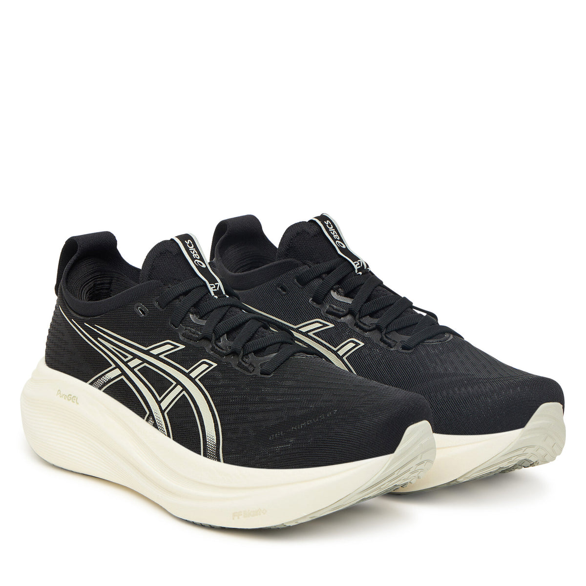 Asics Маратонки за бягане Gel-Nimbus 27 1012B753 Черен