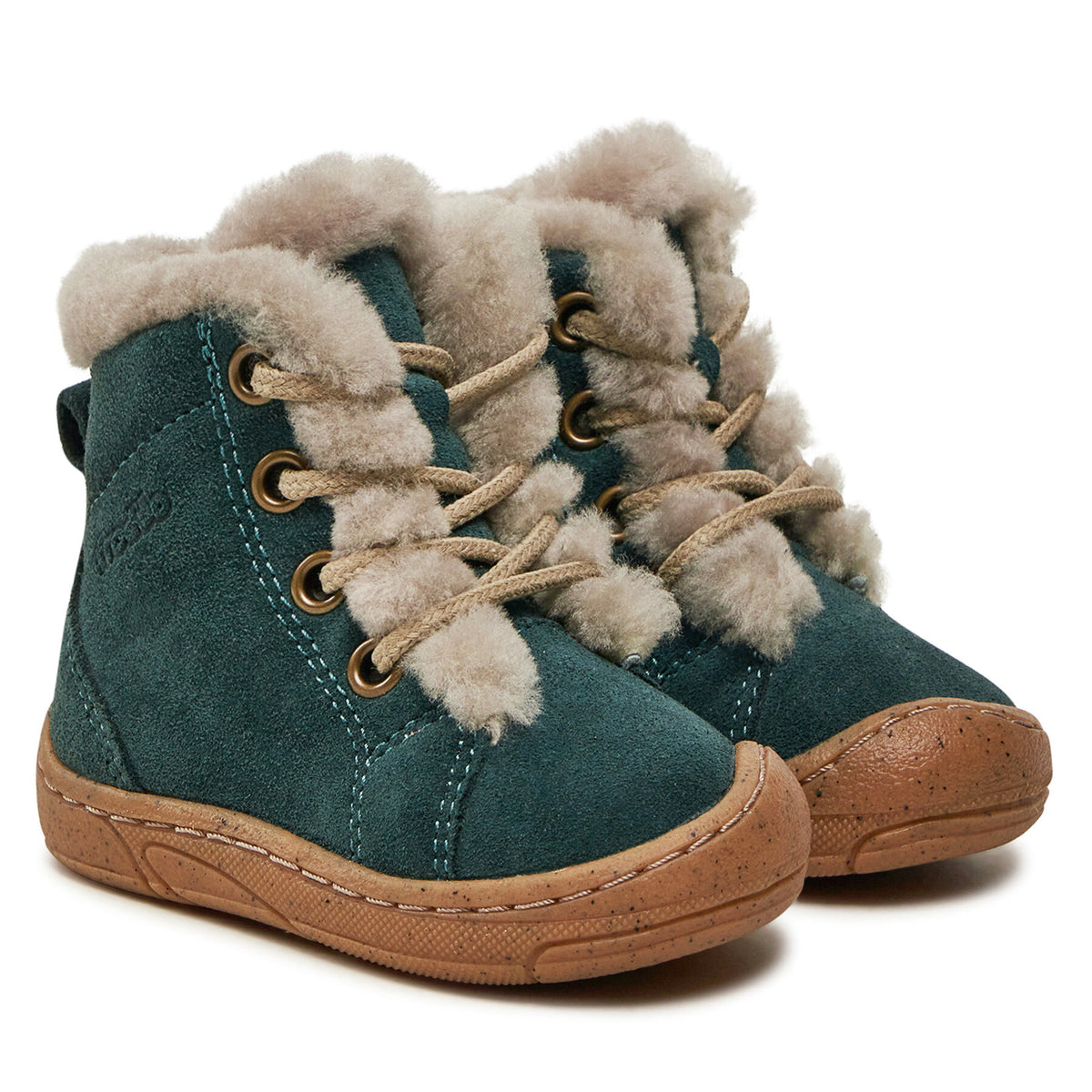 Froddo Зимни обувки Minni Suede Laces G2110140-5 M Тъмнозелен
