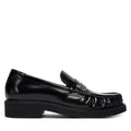 Tommy Hilfiger Мокасини Square Toe Abrasivato FW0FW08825 Черен