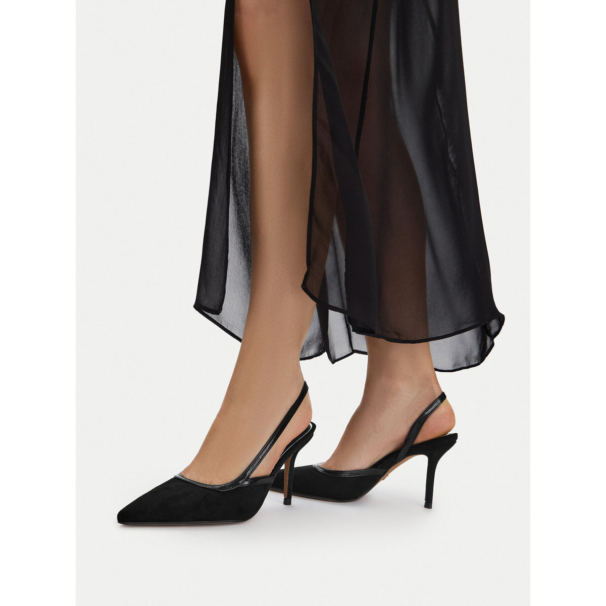 Nine West Обувки на ток EO-SX005 06 Черен