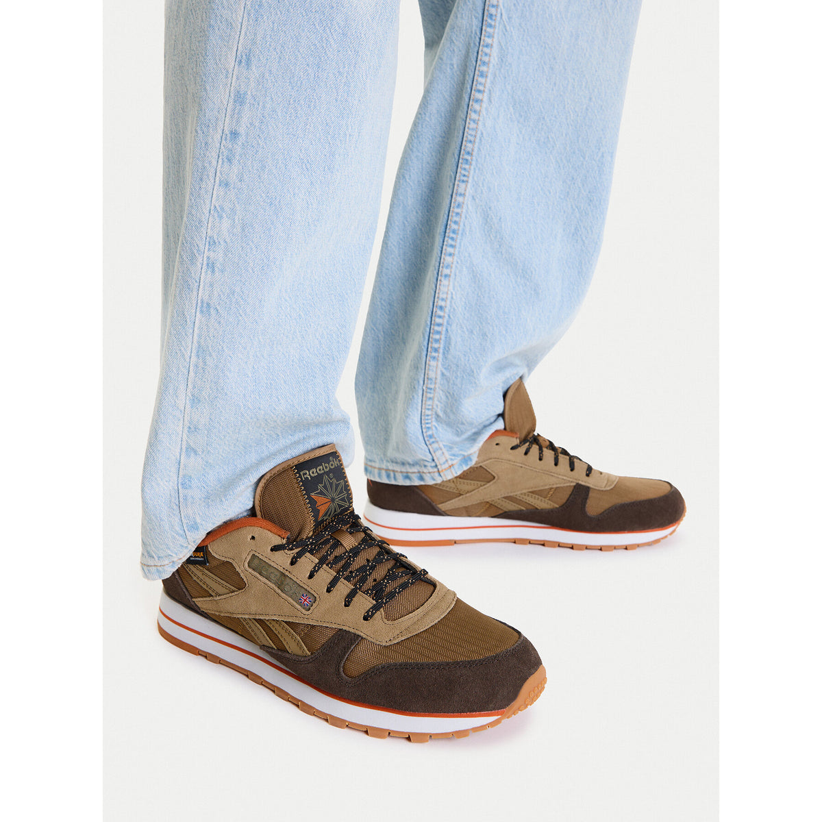 Reebok Сникърси EO-CLASSIC LEATHER 100279145 Кафяв