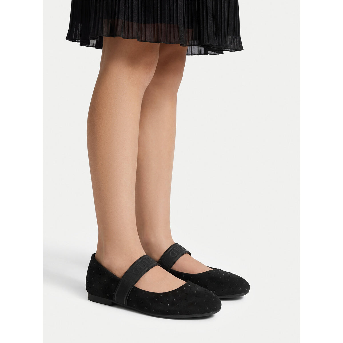 Guess Балеринки CEOWB-CS6666-04 Черен