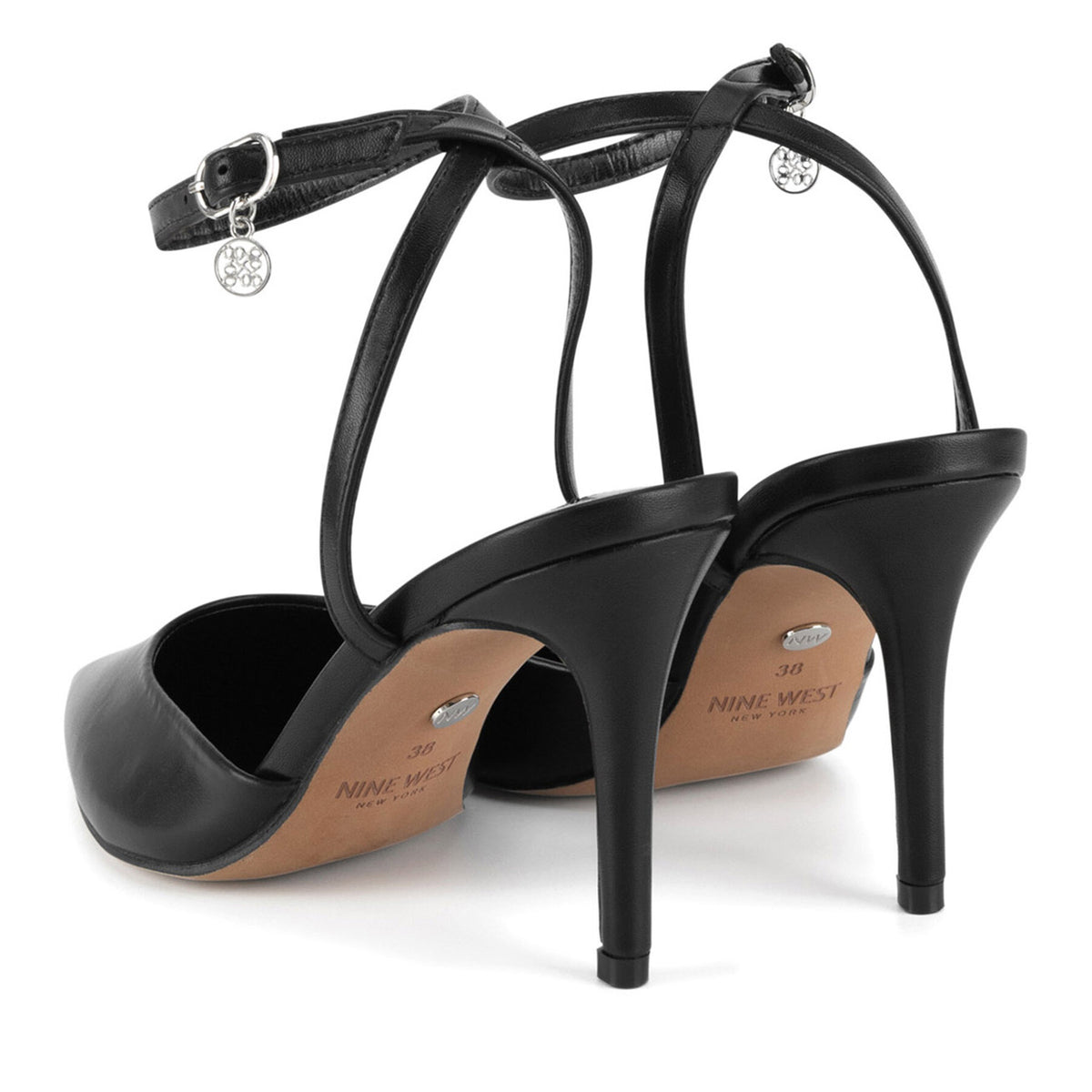 Nine West Обувки на ток CD23029-3 Черен