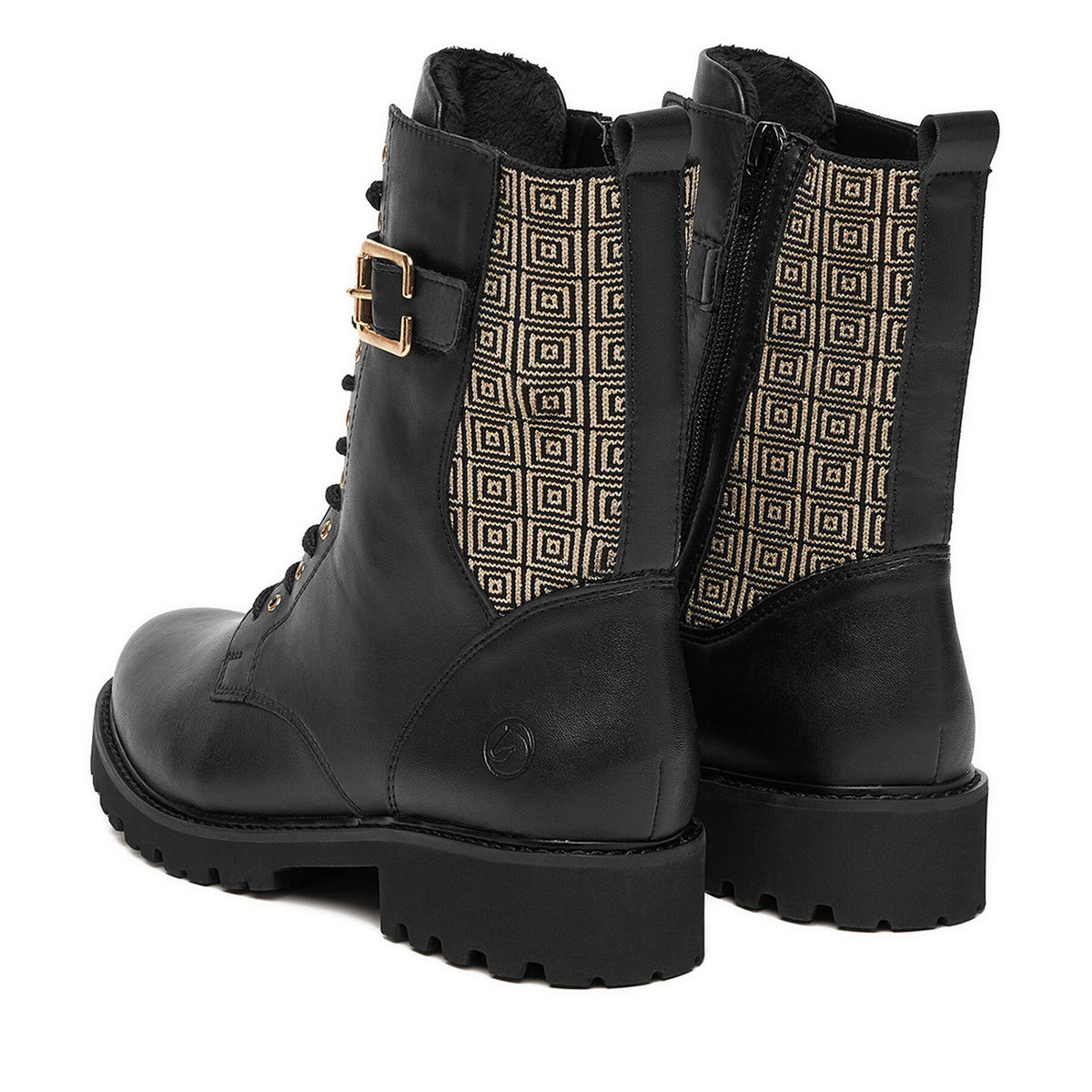 Remonte Зимни обувки D8658-03 Черен