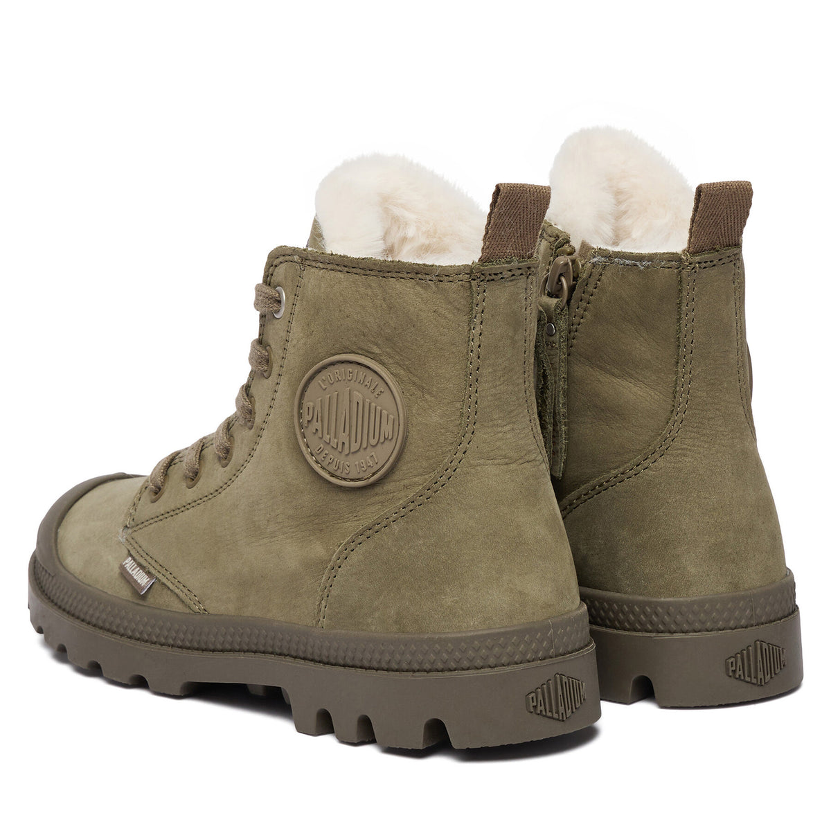 Palladium Туристически oбувки Pampa Hi Zip Wl 95982-377-M Зелен