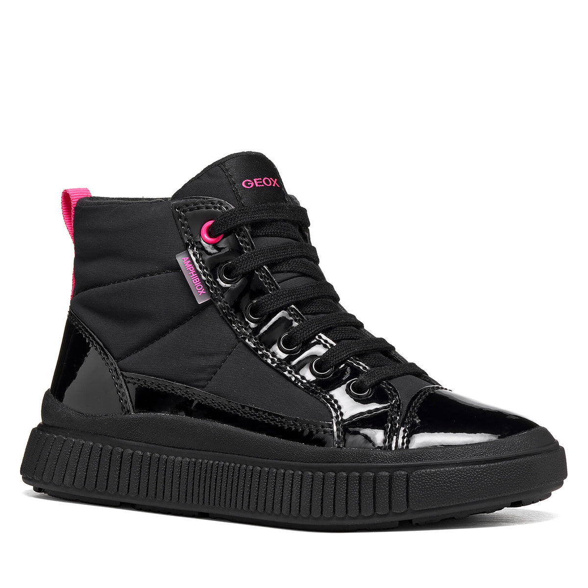 Geox Зимни обувки J Laquinny Girl B Abx J661JA 0HHFU C9B8L M Черен