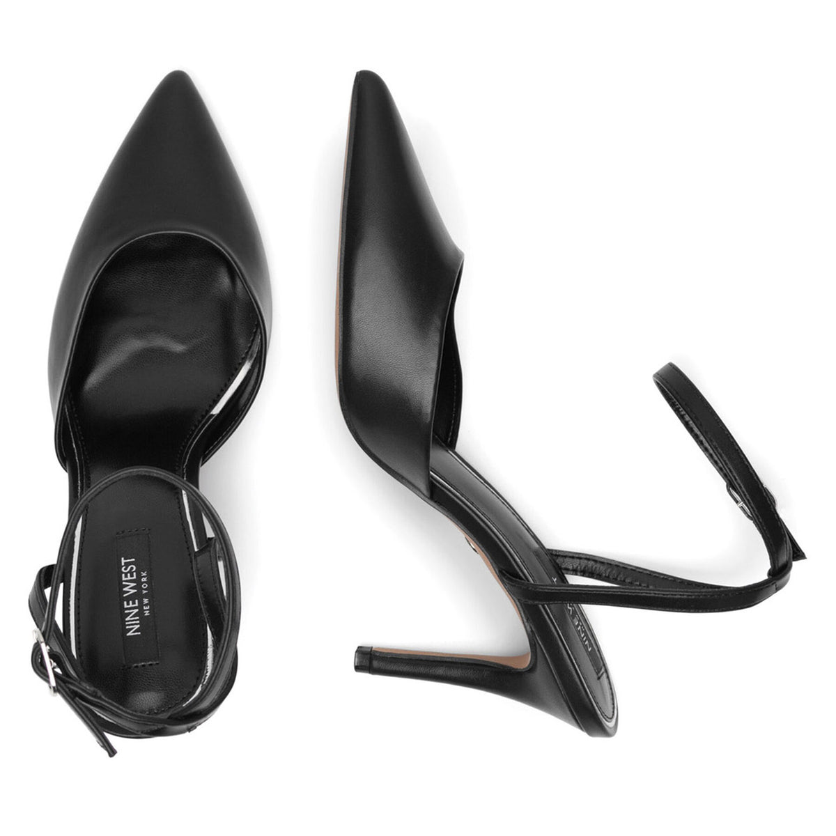 Nine West Обувки на ток CD23029-3 Черен