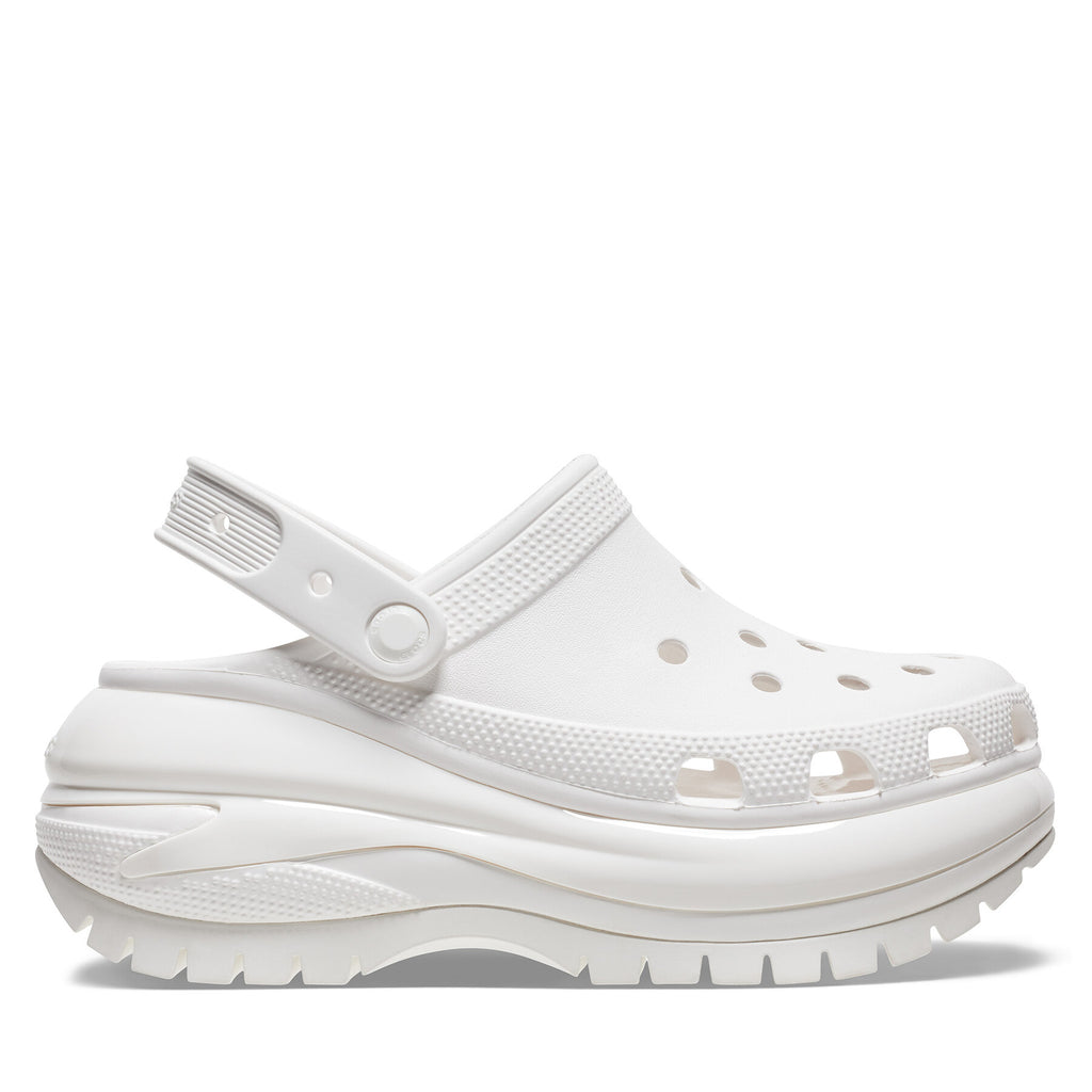 Crocs Чехли Classic Mega Crush Clog 207988 Бял