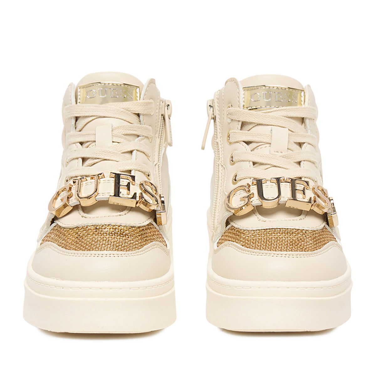 Guess Сникърси CEOWB-AVO-357-05 Екрю