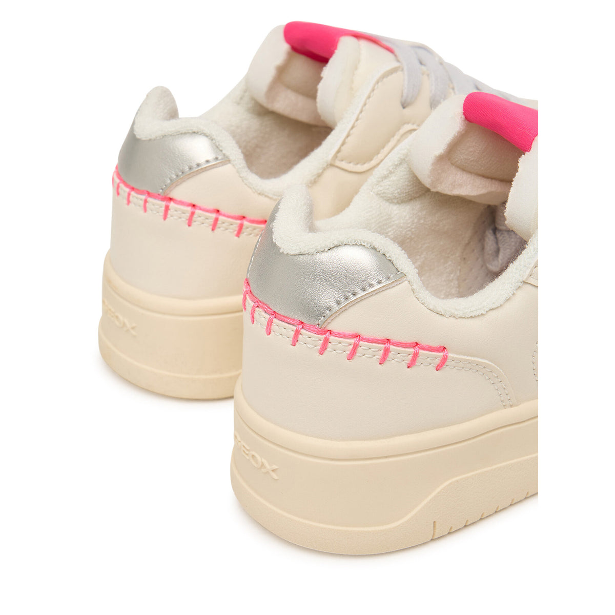 Geox Сникърси J Lestrella Girl J56NLC 000BC C1M1W S Екрю