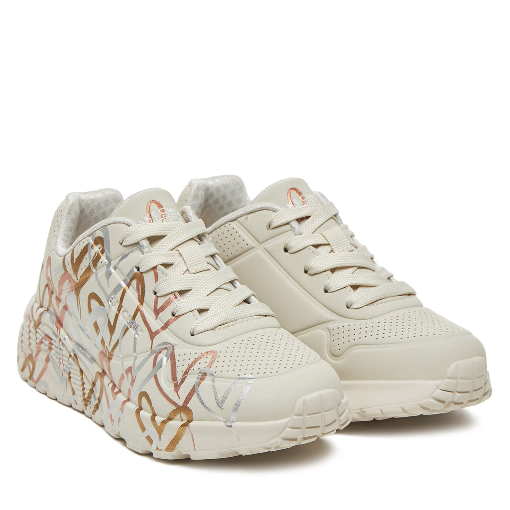 Skechers Сникърси Uno Lite - Metallic 314067L/NTMT Бежов