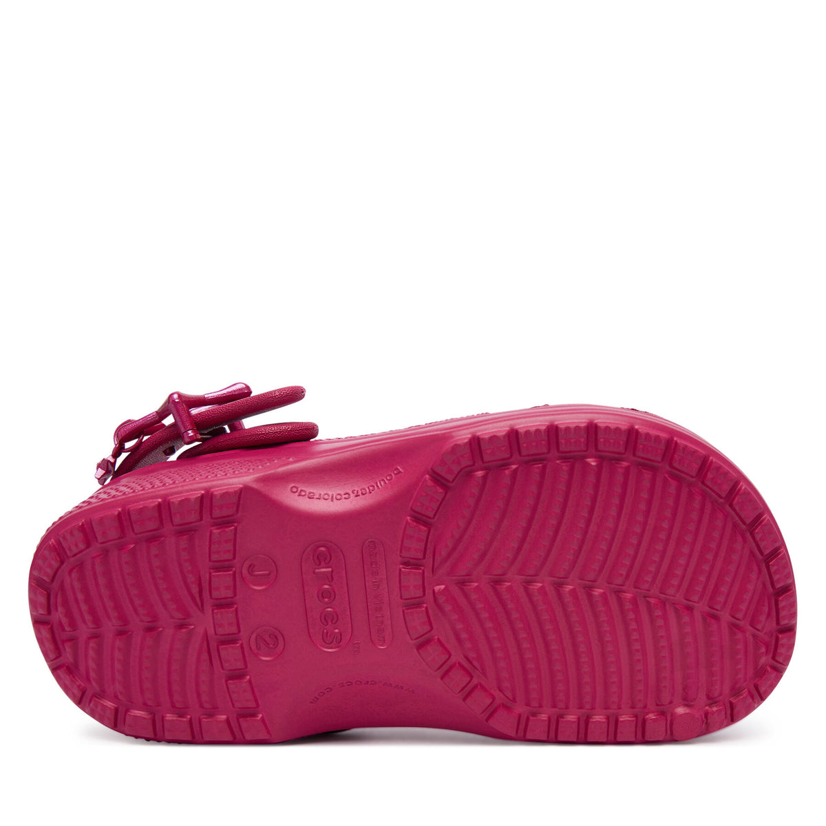 Crocs Чехли Classic Star Buckle Clog 213941 Розов
