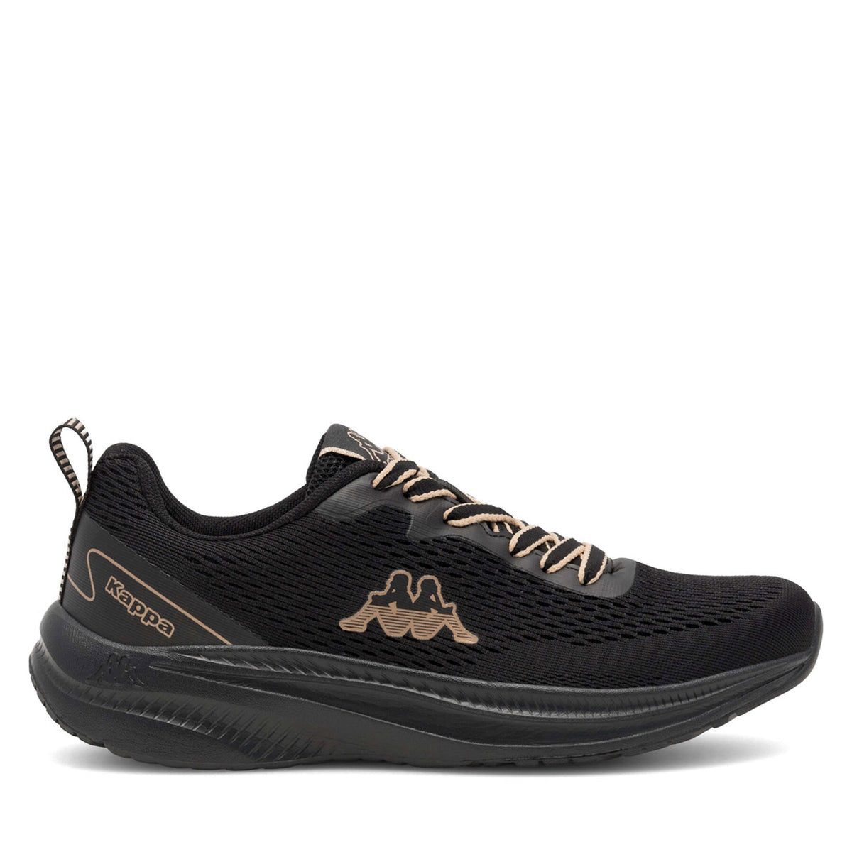 Kappa Сникърси SS24-3C009-W Черен