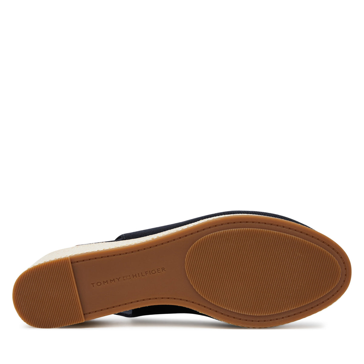 Tommy Hilfiger Сандали Flag Mid Wedge Espad Slingback FW0FW08595 Тъмносин