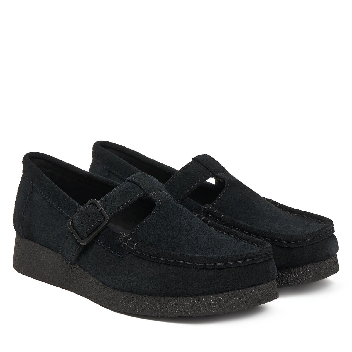 Clarks Обувки WallabeeEVOBar 26183153 Черен