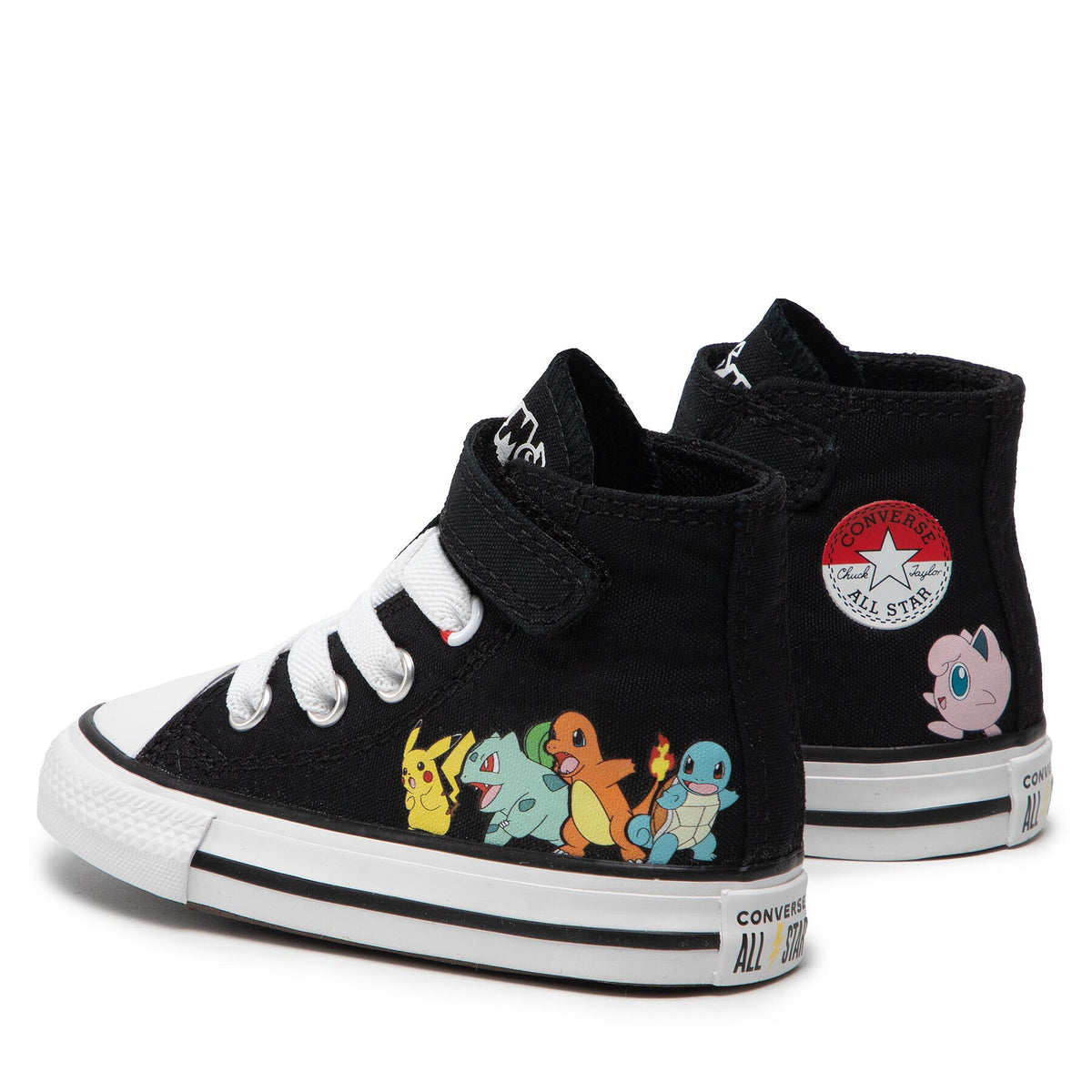 Converse Кецове POKEMON Chuck Taylor All Star Hi A01229C Черен