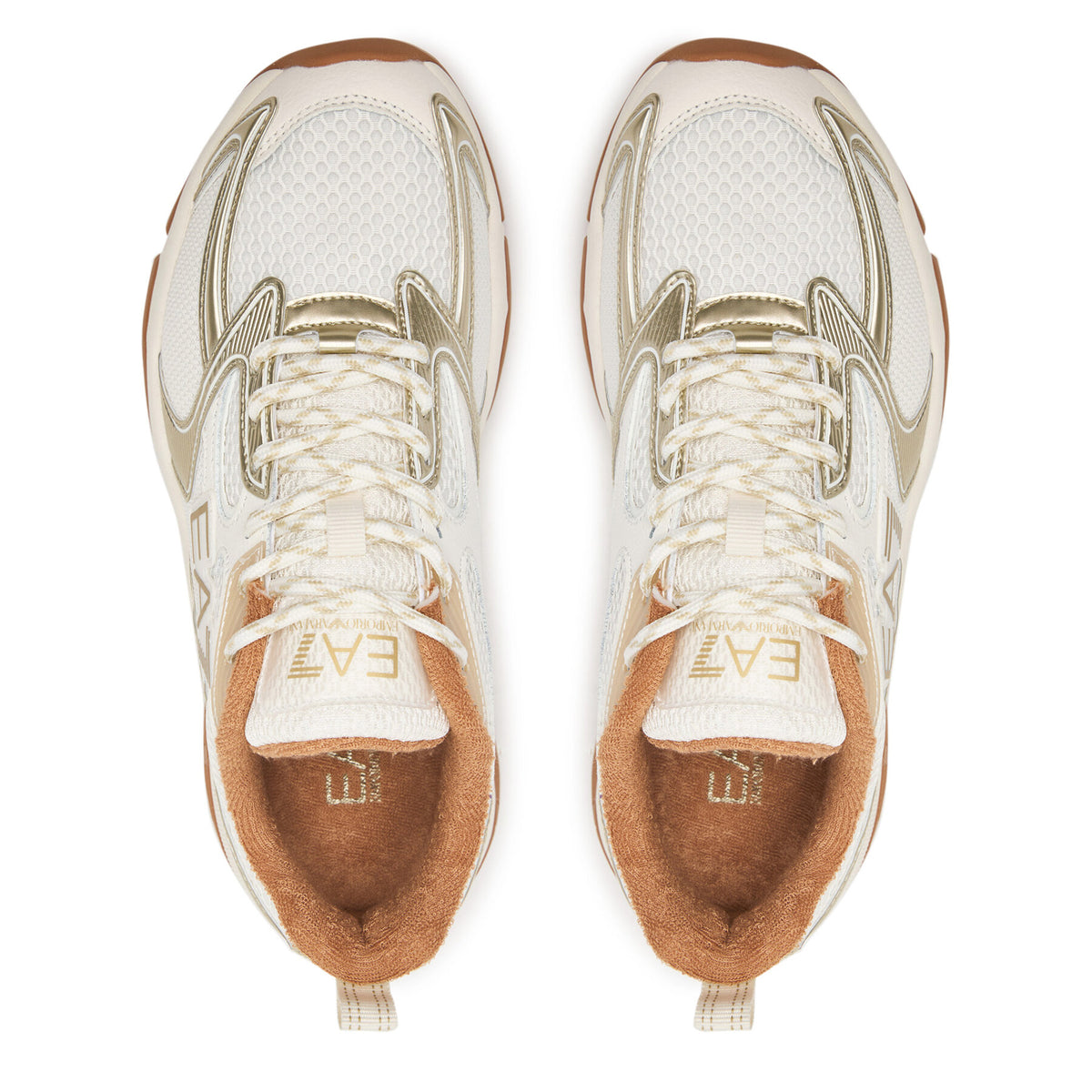EA7 Emporio Armani Сникърси X8X249 XK446 MZ858 OFF Бежов