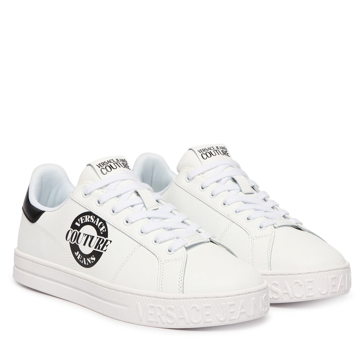 Versace Jeans Couture Сникърси 80YA3SK1 Бял