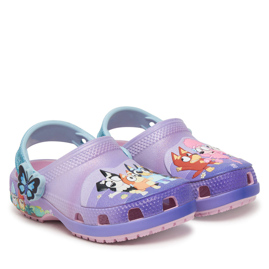 Crocs Чехли Bluey Multi Pink Cls Clg T 212370 Цветен