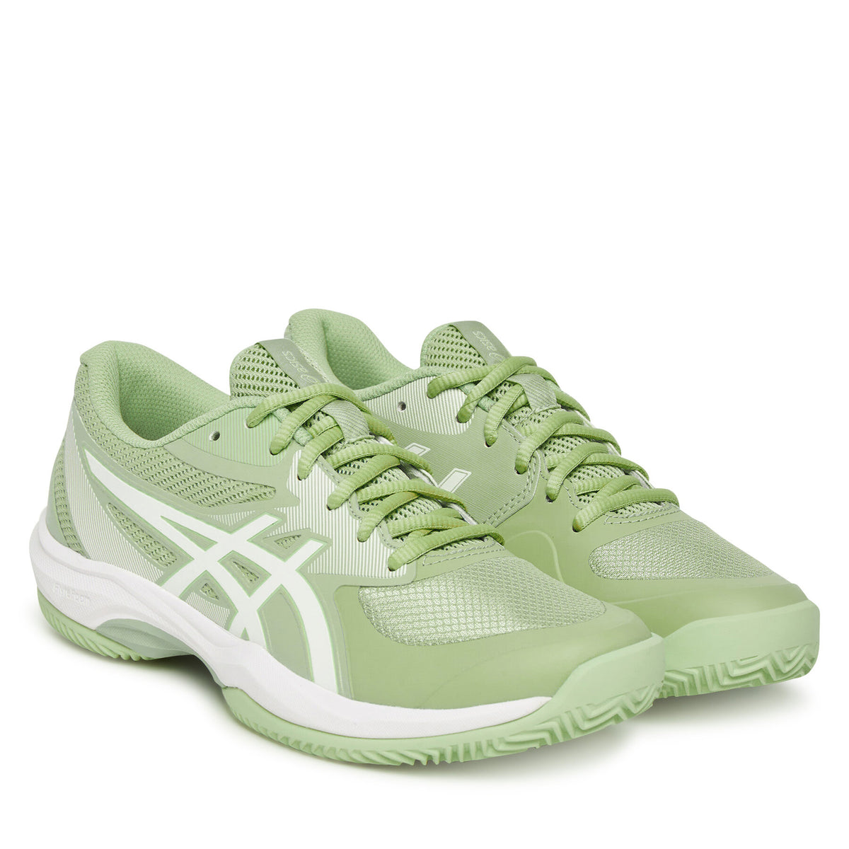 Asics Обувки за тенис Game Ff Clay/Oc 1042A282 Зелен