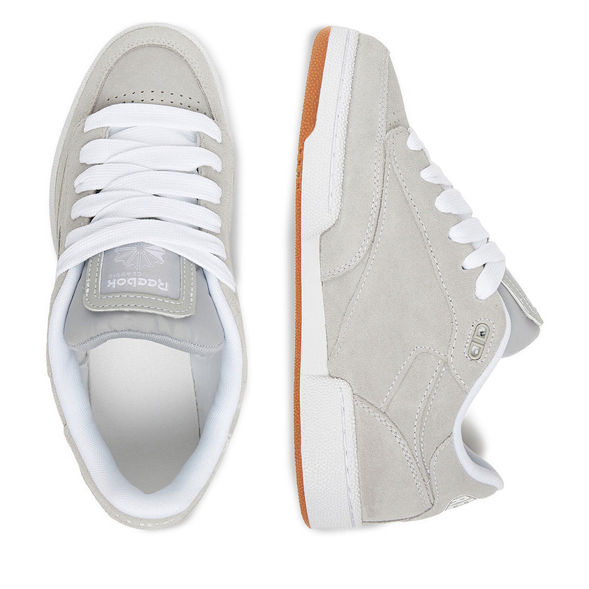 Reebok Сникърси EO-CLUB C BULC CLN 100239220 Сив