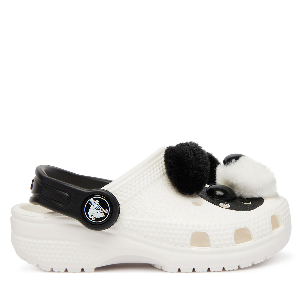 Crocs Чехли Classic IAM Panda Clog T 213838 Бял