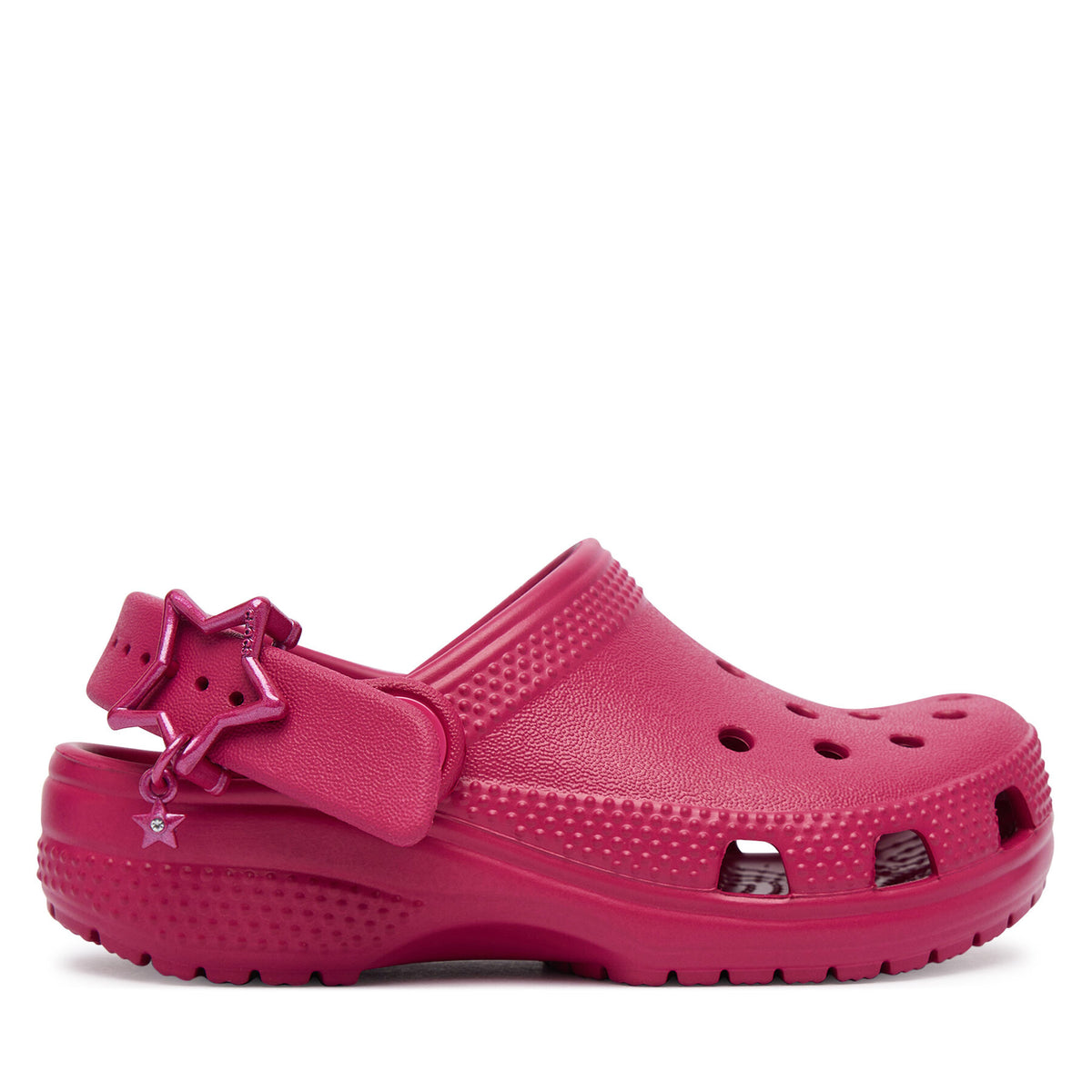 Crocs Чехли Classic Star Buckle Clog 214369 Розов