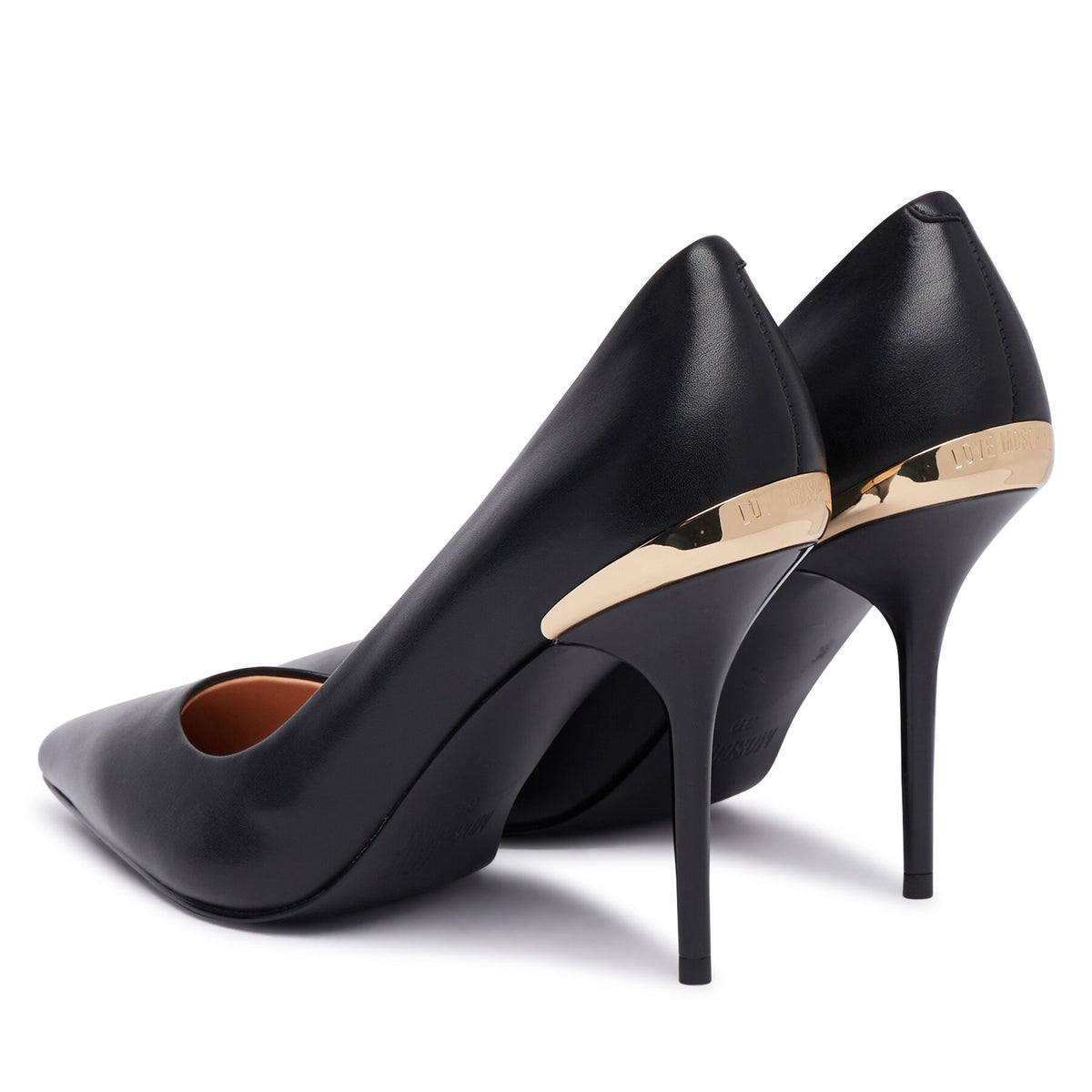 LOVE MOSCHINO Обувки на ток JA10459G0PIA0000 Черен