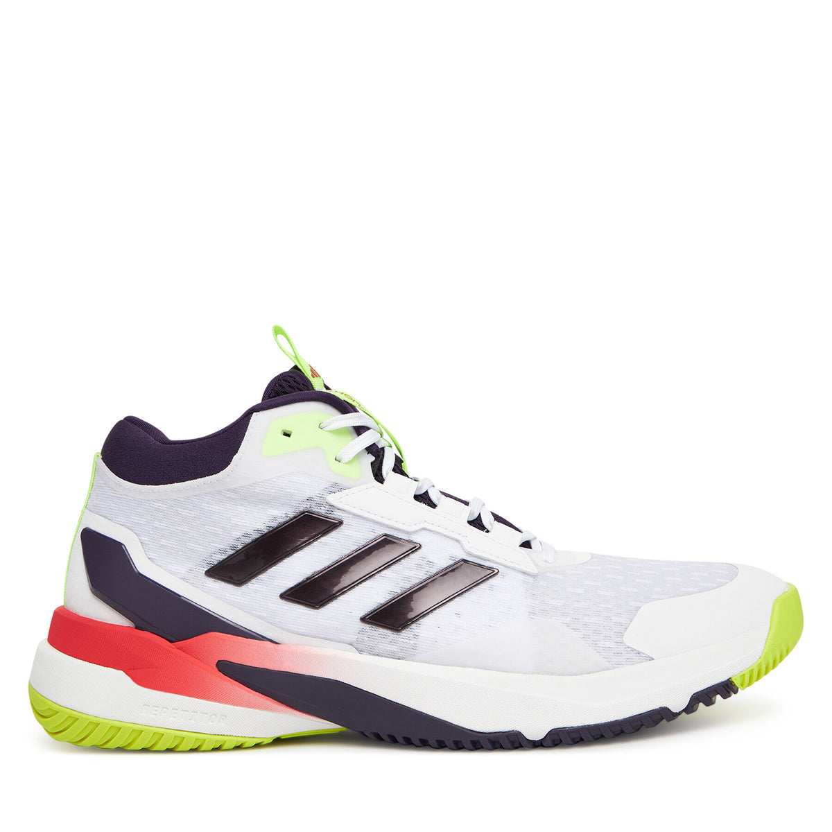 adidas Обувки за зала Crazyflight 6 Mid HP7037 Бял