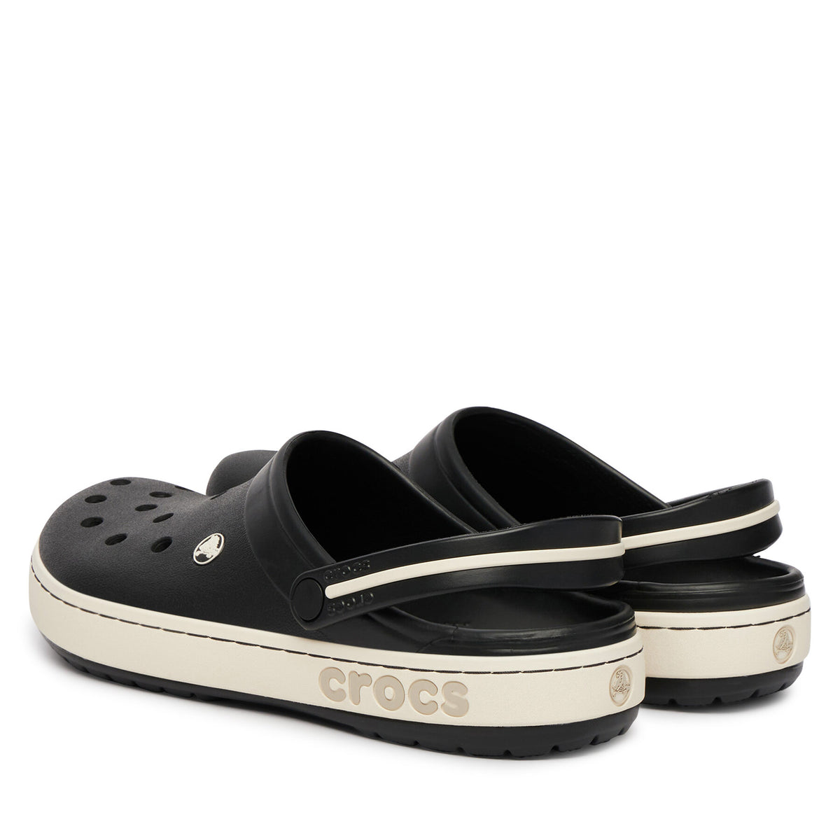Crocs Чехли Crocband Heritage Clog 213224 Черен