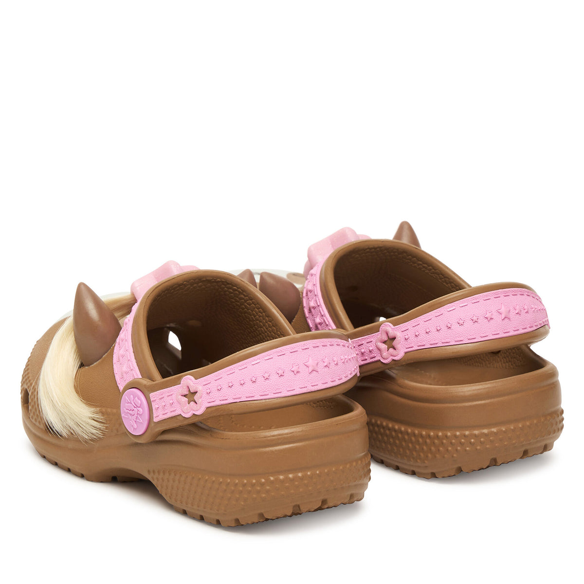 Crocs Чехли Toddler Classic IAM Horse Clog 211371 Кафяв