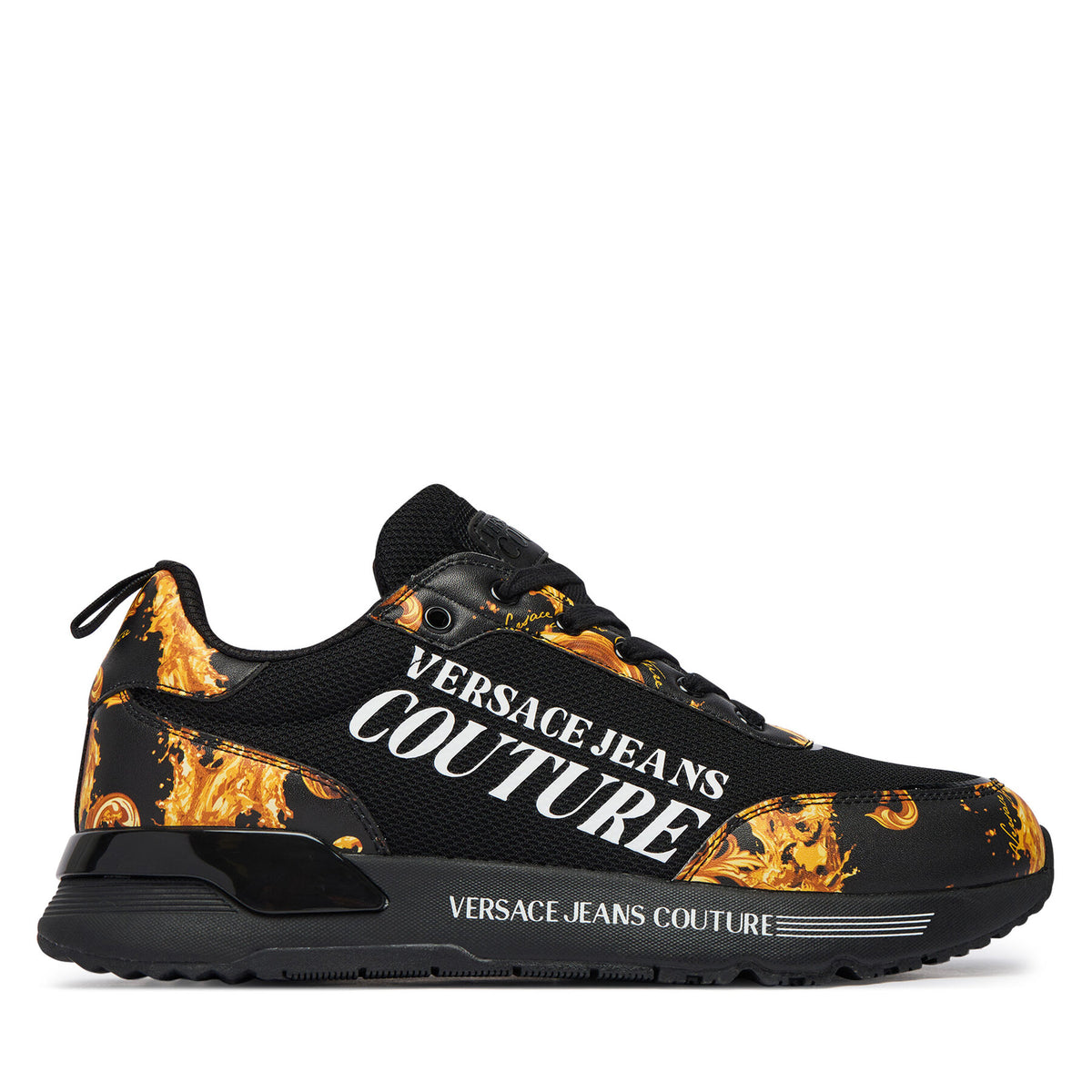 Versace Jeans Couture Сникърси 80YA3SA5 Черен