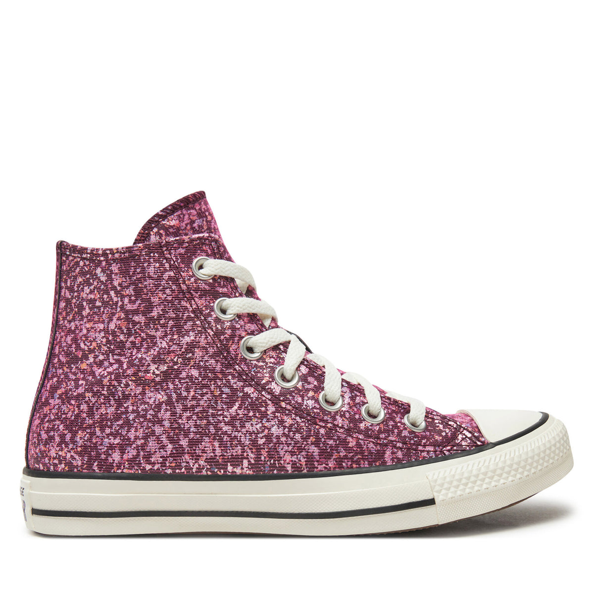 Converse Кецове Chuck Taylor All Star Glitter Hi A11137C Розов