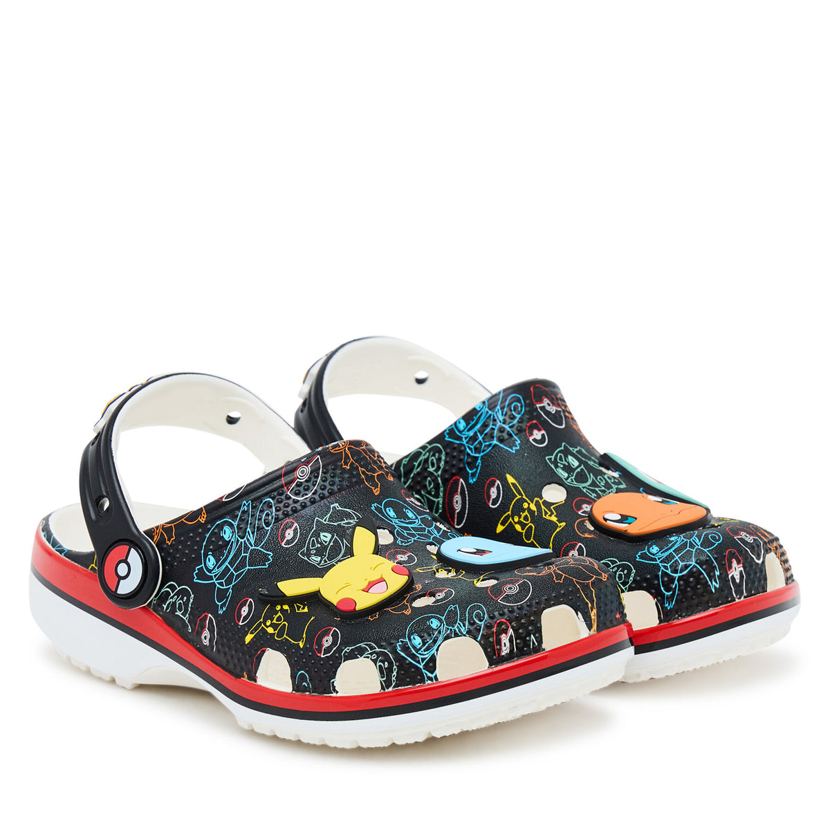 Crocs Чехли Pokémon Classic Clog 211344 Черен
