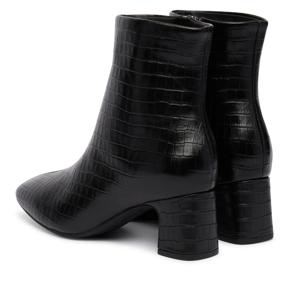 Clarks Боти Fernie Zip 26327187 Черен