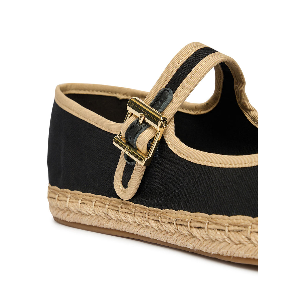 Tommy Hilfiger Еспадрили Buckle Maryjane Espadrille FW0FW09239 Черен