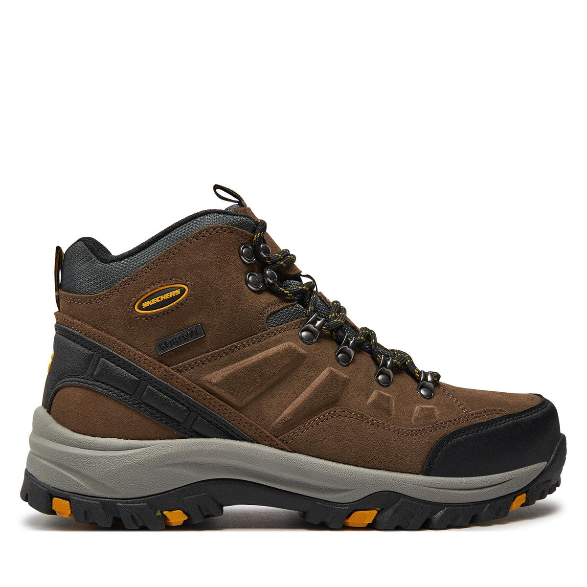 Skechers Туристически oбувки Pelmo 64869/KHK Кафяв