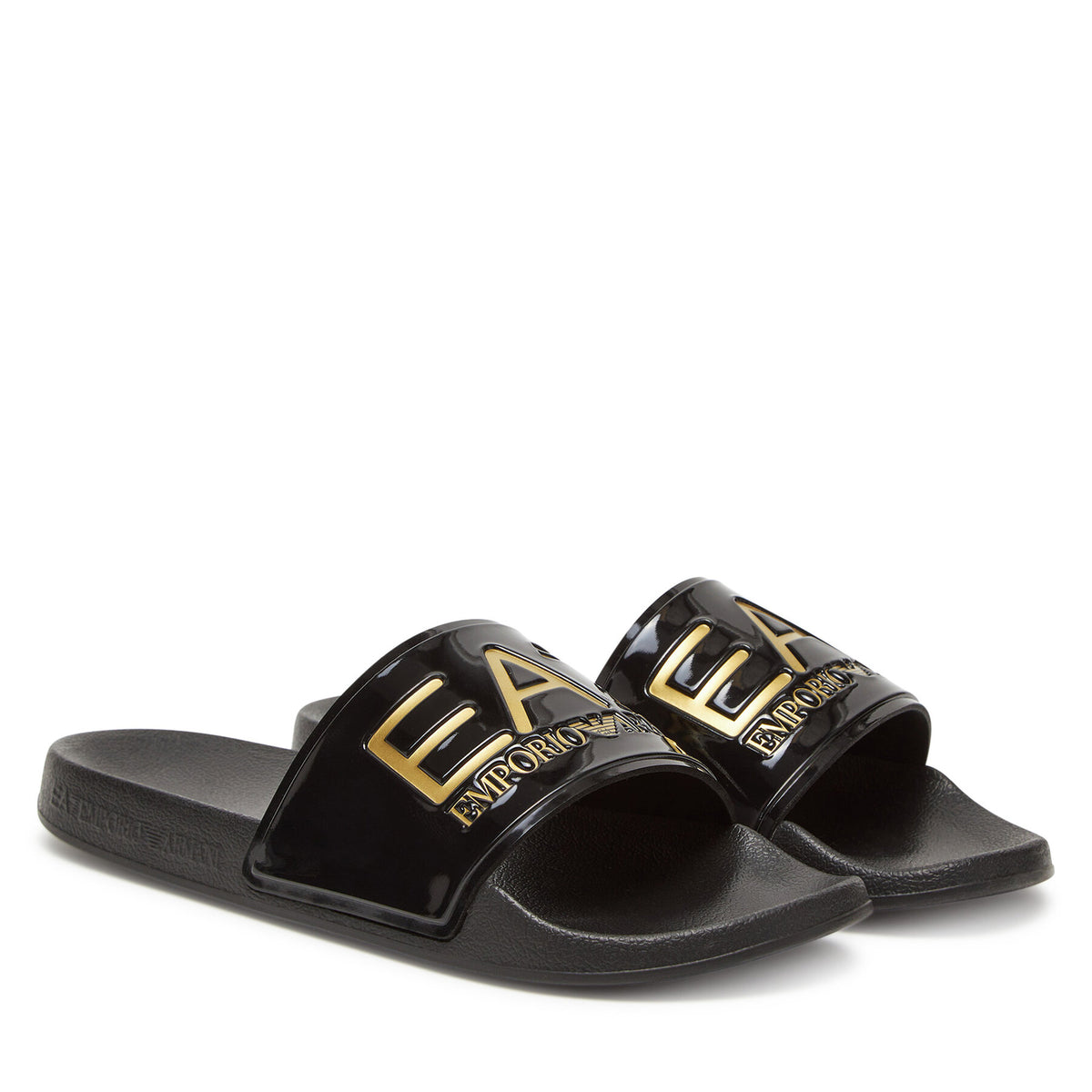 EA7 Emporio Armani Чехли 7X000108 AF15118 PC001 Черен