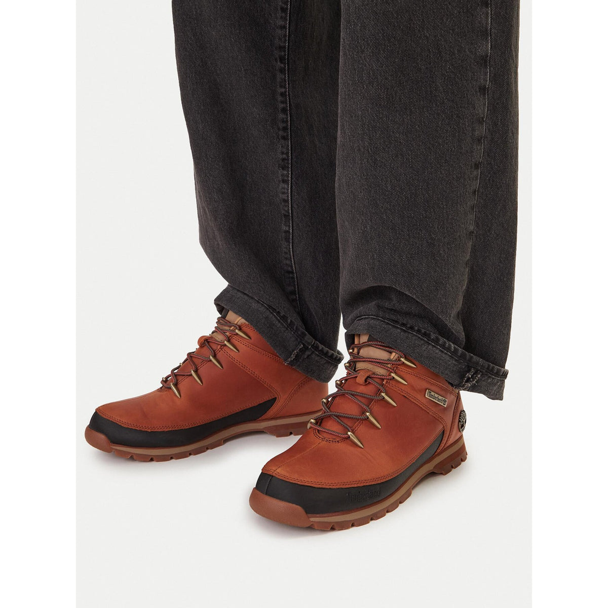 Timberland Туристически oбувки Euro Sprint Mid Lace TB0A2K84EJD1 Кафяв