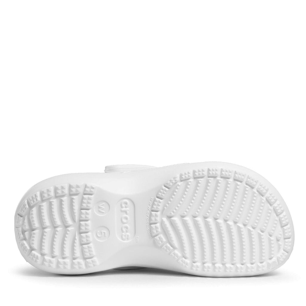 Crocs Чехли Classic Platform Clog W 206750 Бял