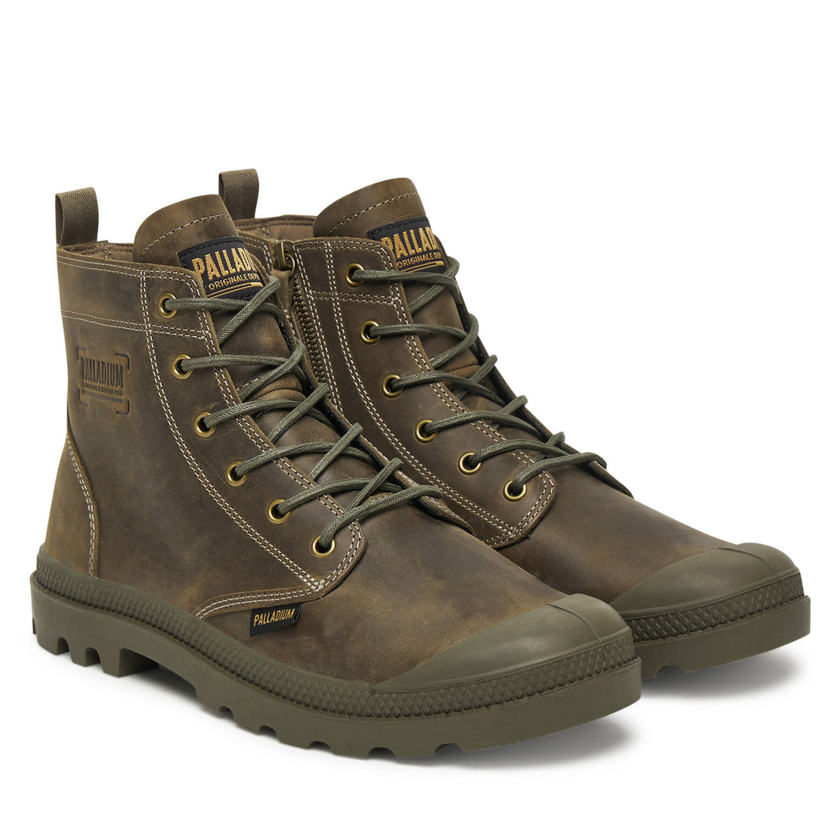 Palladium Туристически oбувки Pampa Zip Lth Legacy 79502-308-M Зелен