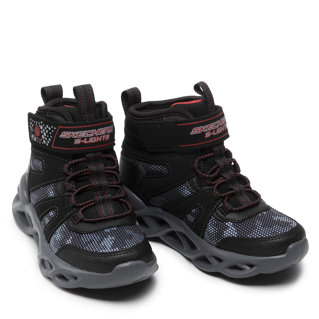 Skechers Апрески Zerrix 400145L/BKRD Черен