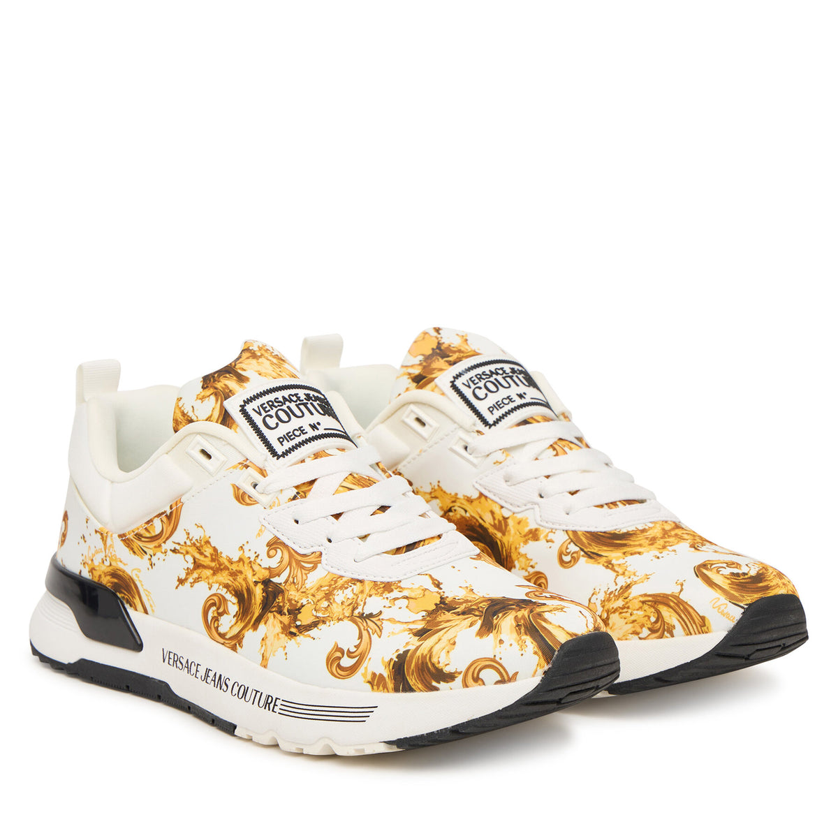 Versace Jeans Couture Сникърси 80YA3SA1 Бял