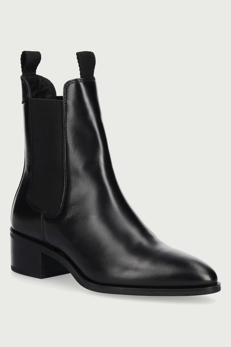 Gant боти челси с дебел ток дамски от кожа St Broomly